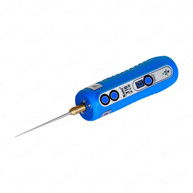 Kaisi 316-B Dispositivo di rimozione della colla per smalto elettrico con regolazione integrata con luce a LED, 316-B Kaisi 316-B Dispositivo di rimozione della colla per smalto elettrico con regolazione integrata con luce a LED, 316-B